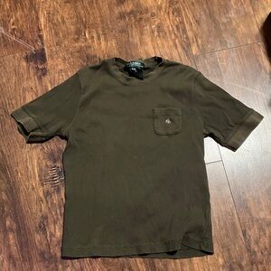 Dark Green T-Shirt with Pocket